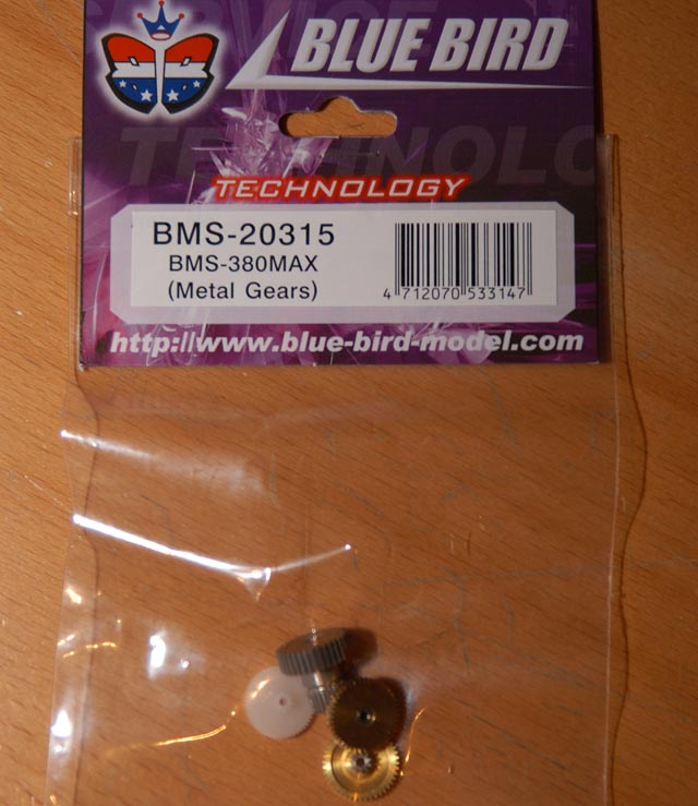 Bluebird BMS-380MAX/BMS-385DMAX Gear Sets