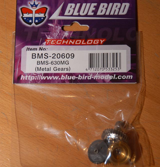 Bluebird BMS-630MG Fogaskerk szett
