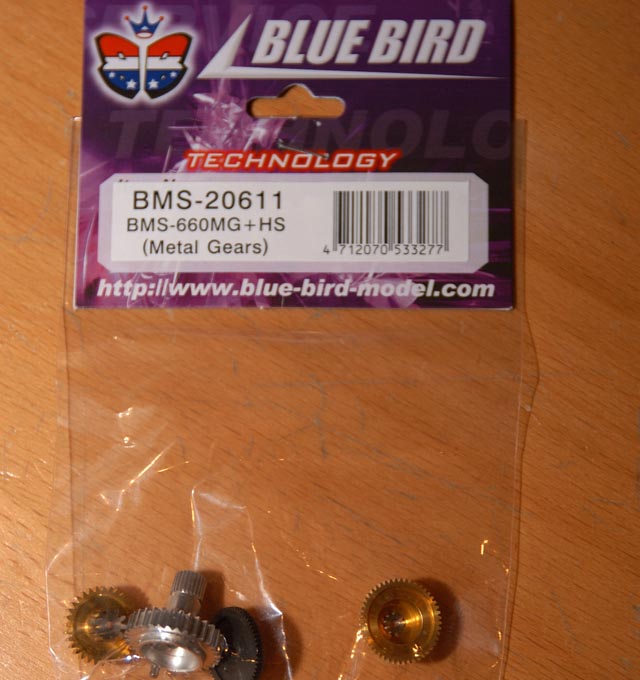 Bluebird BMS-660MG Fogaskerk szett