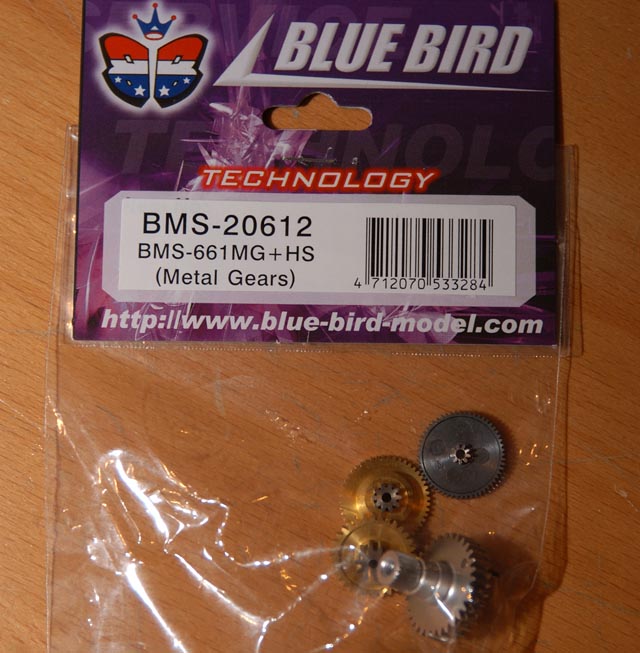 Bluebird BMS-661MG Fogaskerk szett