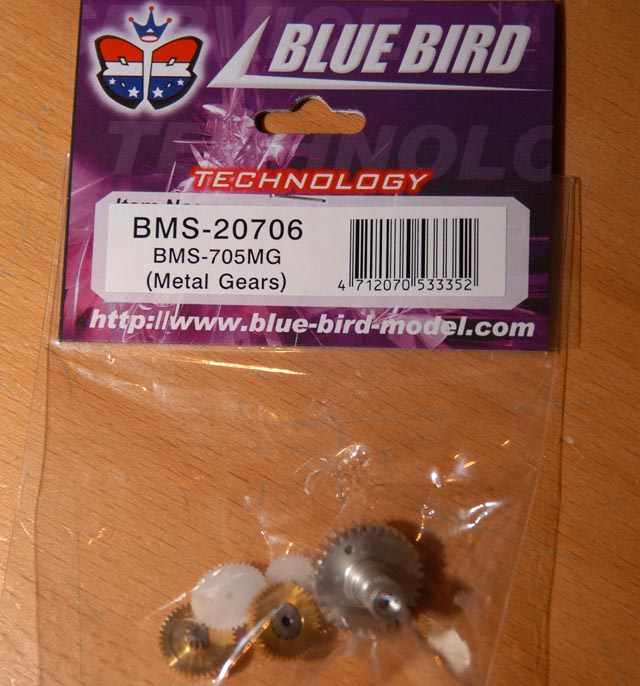 Bluebird BMS-705MG Fogaskerk szett