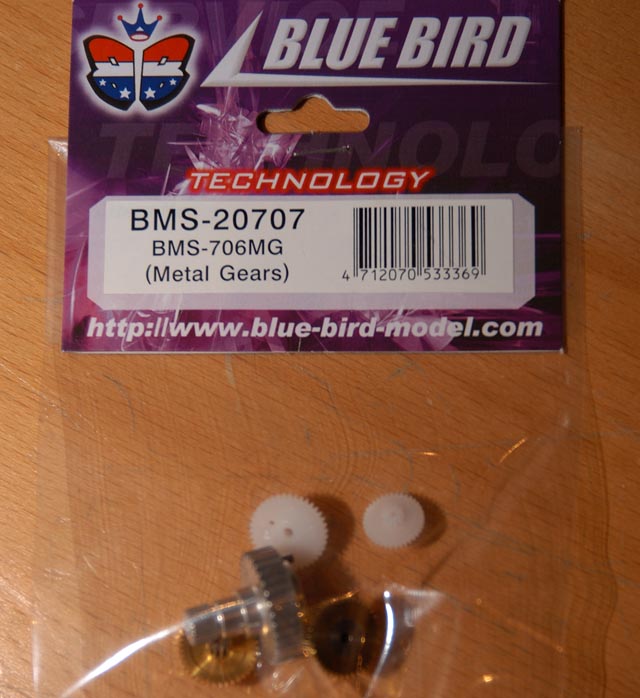 Bluebird BMS-706MG Fogaskerk szett