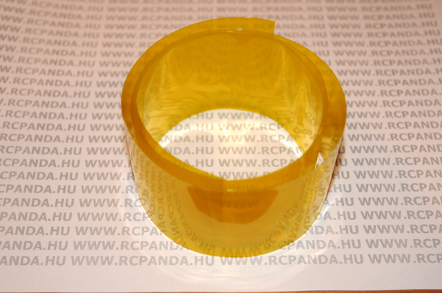 Heat Shrink Tubing Assortment  37mm/57mm 1m Gold Yellow transparent