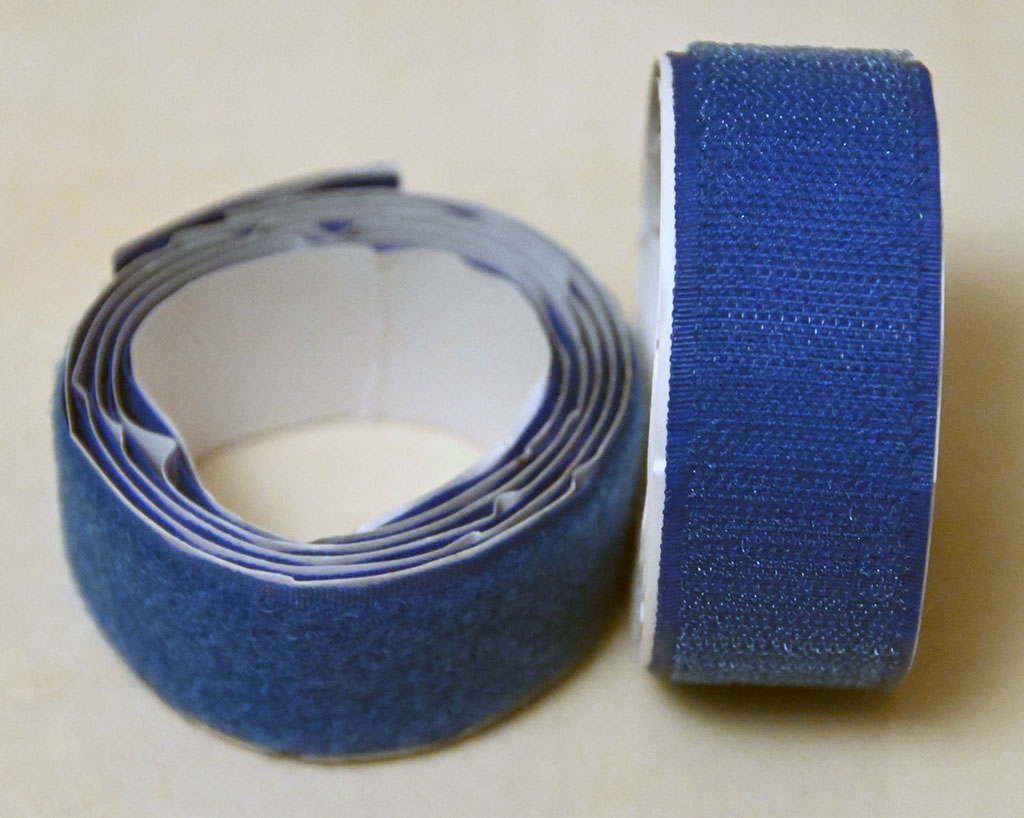 Velcro 30mm x  1meter Blue New
