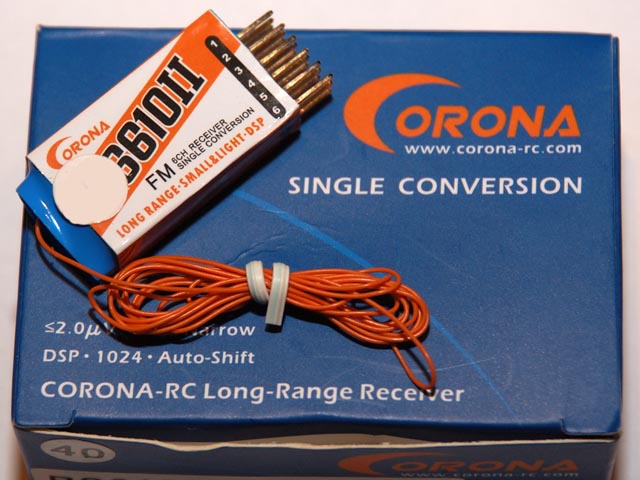 .Corona RS610II - 40Mhz DSP Single Conversion 6 csatorns vev