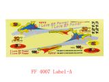 FF4007 Label-A  FireFox100 matrica