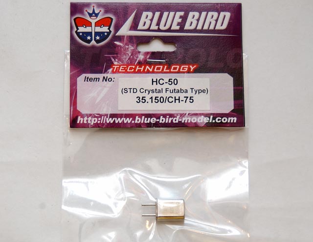 BlueBird Futaba Standard HC-50 TX Crystal 35Mhz 35.070 - 67ch