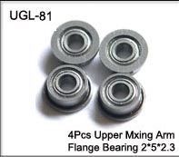 UGL81 4x upper mxing Arm Flange Bearing2*5*2.3
