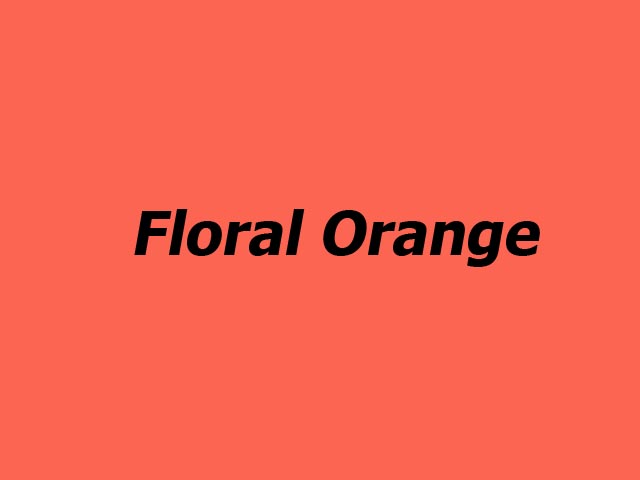 Spring Pro festk spray Floral Orange - 400ml