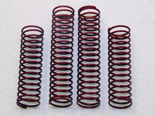 NANDA UG0044 Red spring set rear and front 2PC/each sort