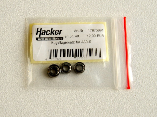 .Hacker A30-S bearing sets