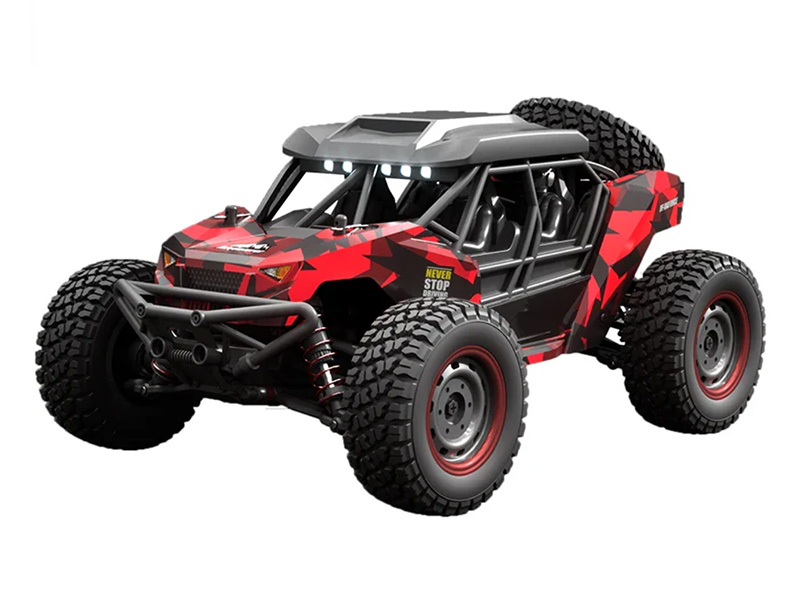 .ADVENTURER 1/16 4WD Off-Road Desert Buggy 38Km/h tvirnyts RC aut Piros