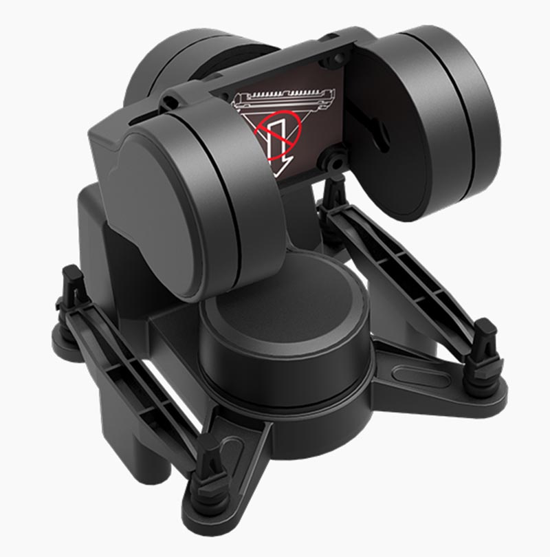 C-20T 3-AXIS FPV GIMBAL O4 PRO VERSION + HEADTRACKER & DATALINK PRO + AIR PRO