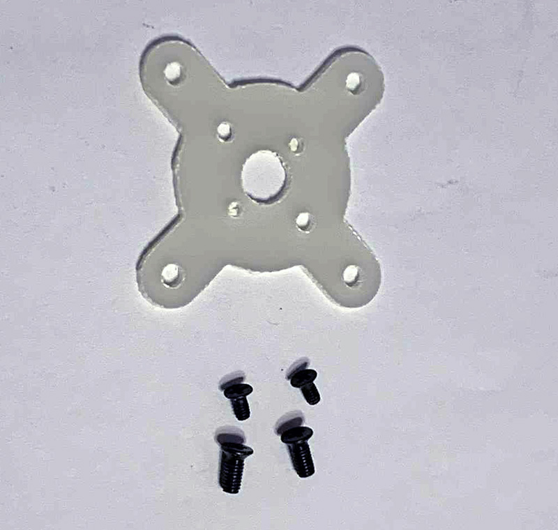 Brushless G10 Cross Motor Mount 12/36 - akcis termk