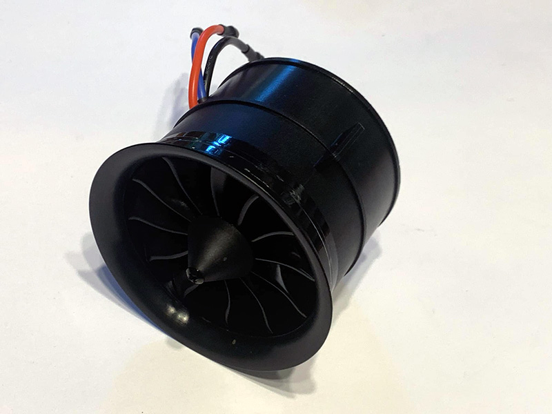 Impeller Brushless motorral EDF 70MM 178gr 6S 2100KV CW 1764WATT