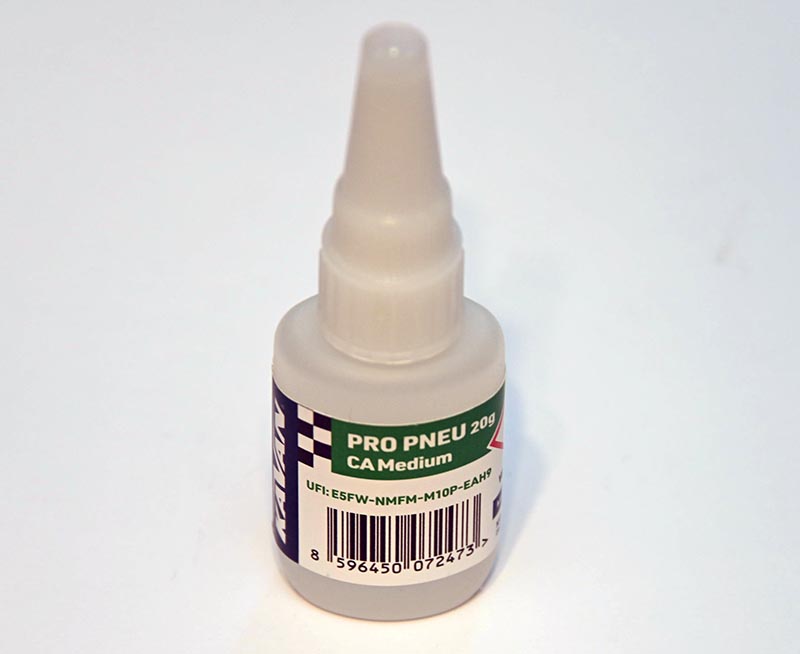 KAVAN CA PRO Tyre Glue pillanat ragaszt manyag, gumi 20gr modell aut gumi specialist