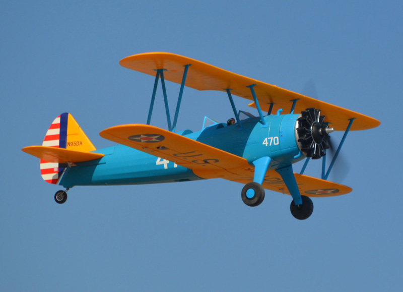 HOOKLL PT17 STEARMAN 1200mm EPO ARF KIT repl