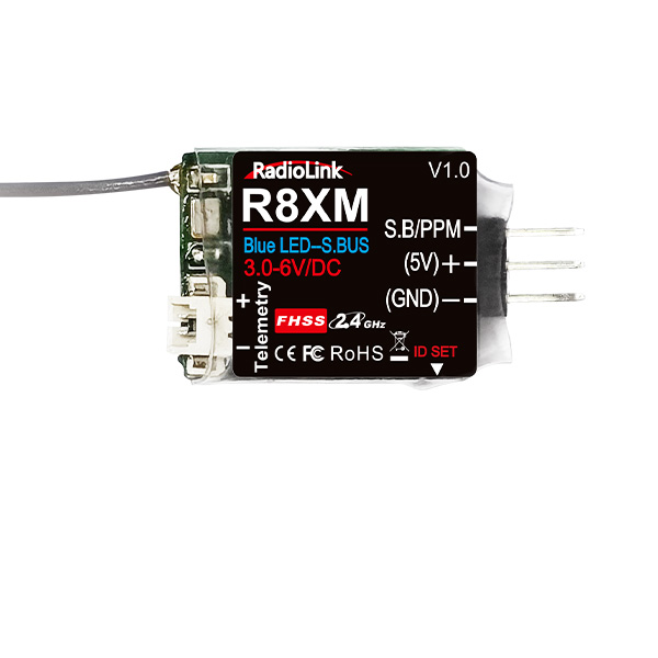 .RADIOLINK R8XM telemetris vev