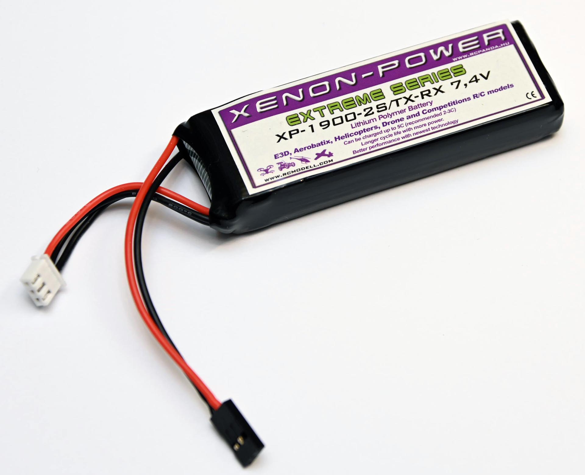 ..XenonPower Lipo Akku Pack 1900mAh  7,24V 3C/8C TX csak Rdiadba Square