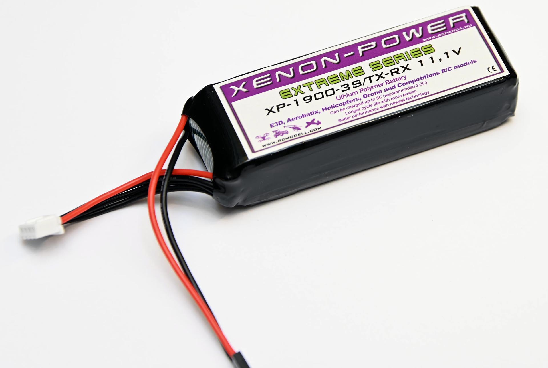 ..XenonPower Lipo Akku Pack 1900mAh 11,1V 3C/8C TX csak Rdiadba Square