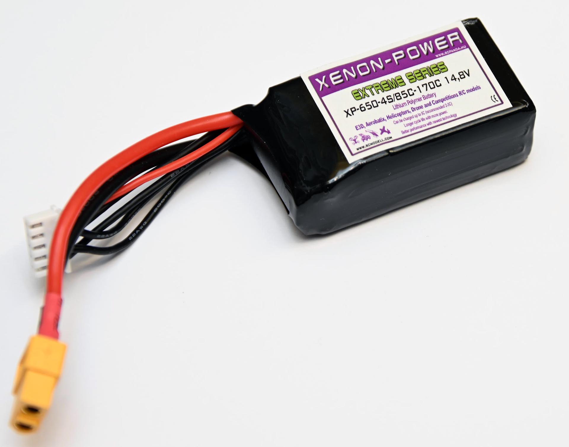 XenonPower Lipo Akku Pack  650mAh 14,8V 85C/100C (86gr) 4D DRONE